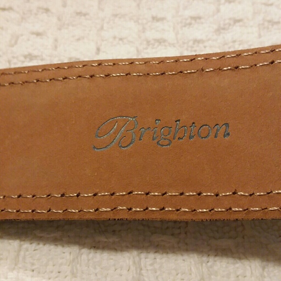 Brighton Dark Brown Braided Belt main image 6
